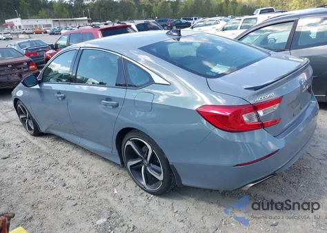 2021 Honda Accord Sport from USA, damaged, VIN 1HGCV1F34MA006827